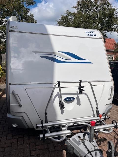 Wilk 530 ue bj 2011 aparte bedden , inruil evt mog, Caravans en Kamperen, Caravans, Particulier, tot en met 4, 1250 - 1500 kg