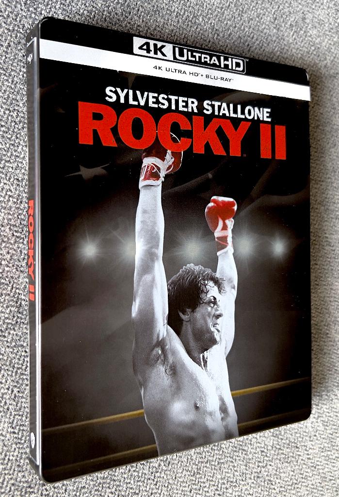 ROCKY II // 4KUHD / STEELBOOK Éd."LIMITÉE" // Comme Neuf, CD & DVD, Blu-ray, Enlèvement ou Envoi, Comme neuf, Autres genres, Coffret