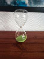 Glazen design zandloper 5 minuten, Antiek en Kunst, Ophalen of Verzenden