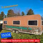 Caravan Knaus 7m slaapkamer Badkamer wc werfkeet camping bos, Caravans en Kamperen, Ophalen