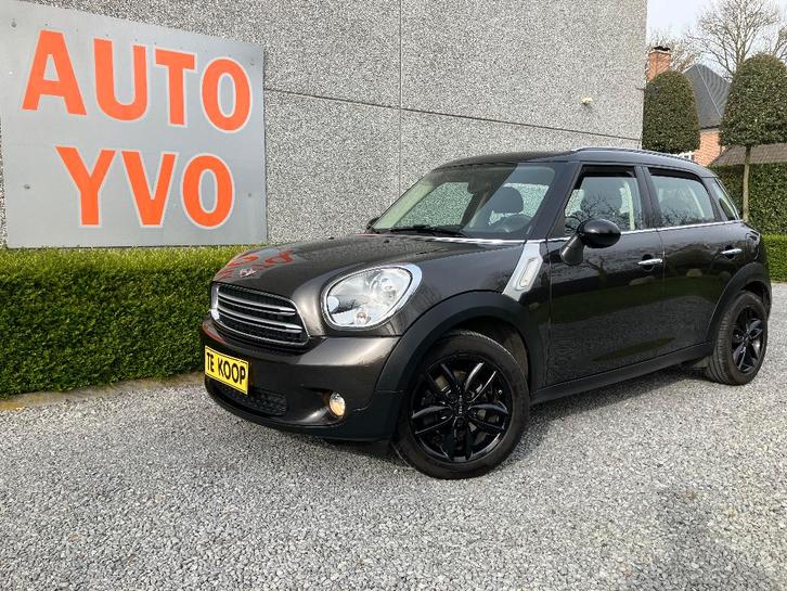 MINI COUNTRY MAN, Auto's, Mini, Bedrijf, Te koop, Cooper, Diesel, Euro 6, SUV of Terreinwagen, 5 deurs, Handgeschakeld, Zwart