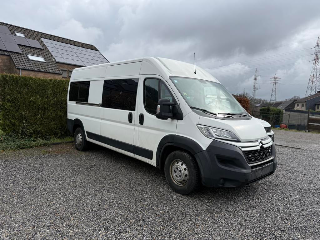 Citroën jumper 5 places 2019 prete a immatriculé prix 7500€, Autos, https://public.car-pass.be/wa637hdbbebdbbbxvwjsk, Euro 6, 2 g/km