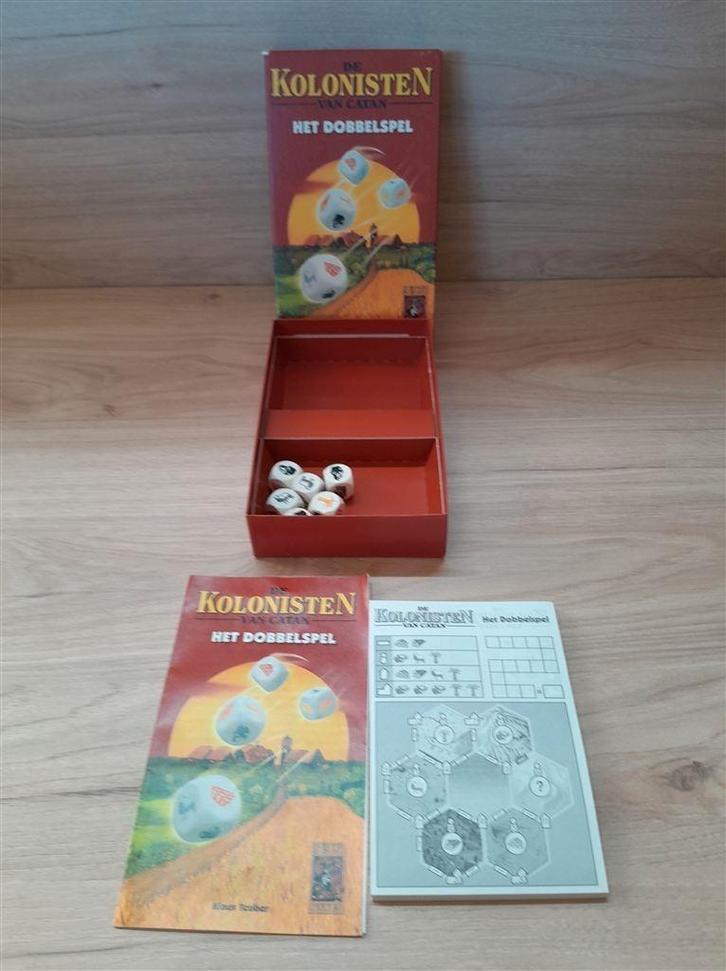 De kolonisten van Catan - het dobbelspel - s3740, Hobby & Loisirs créatifs, Jeux de société | Jeux de plateau, Comme neuf, Envoi