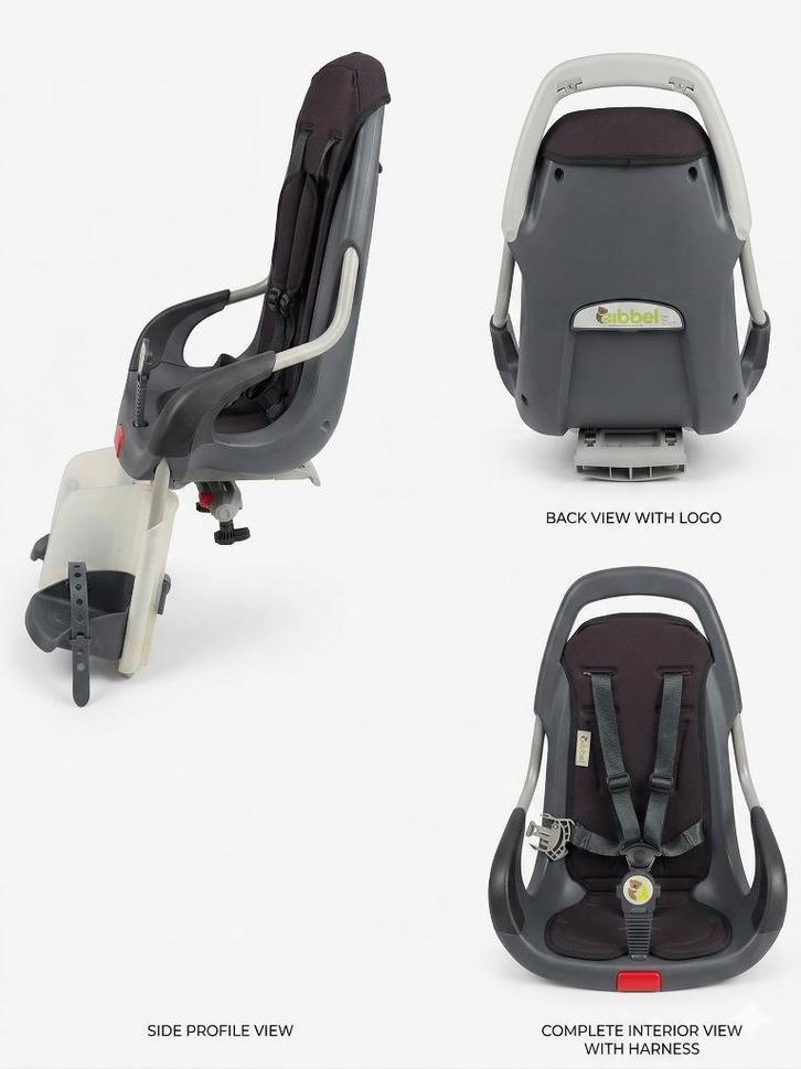 Siège enfant Qibbel x2 (Bike 43), Vélos & Vélomoteurs, Accessoires vélo | Sièges de vélo, Utilisé, Siège arrière, 0 à 18 kg, Repose-pieds