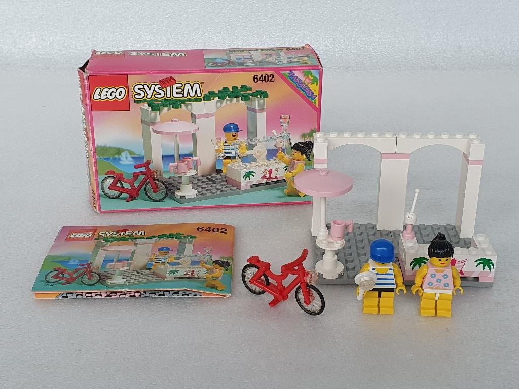 Lego 6402: Sidewalk Cafe, Gebruikt, Lego, Ophalen of Verzenden, Inclusief minifiguren
