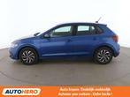 Volkswagen Polo 1.0 TSI Life (bj 2022), Auto's, Voorwielaandrijving, Stof, Gebruikt, Blauw