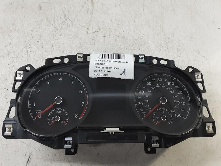 KM TELLER Volkswagen Golf VII Alltrack (5G1920840C), Auto-onderdelen, Dashboard en Schakelaars, Volkswagen, Gebruikt