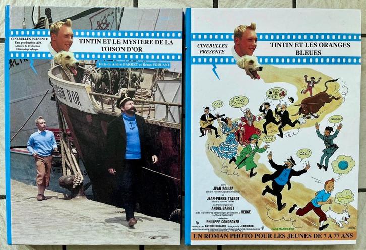 Tintin et le Mystère de la Toison d’Or – Les Oranges Bleues, Boeken, Stripverhalen, Zo goed als nieuw, Meerdere stripboeken, Verzenden