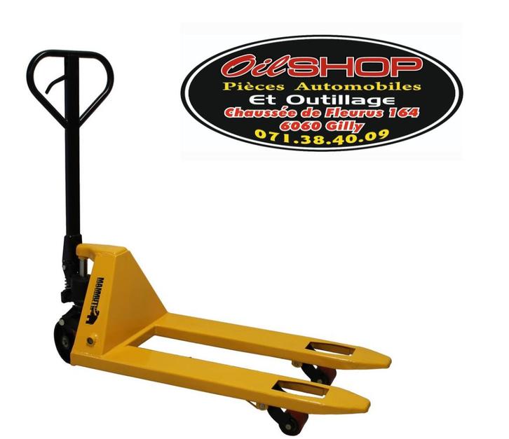 Transpalette court 2500 kg 95 cm, Autos : Divers, Outils de voiture, Neuf, Enlèvement