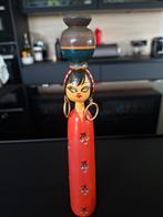 Egyptische houten pop. Handgeschilderd in goede staat, Ophalen of Verzenden