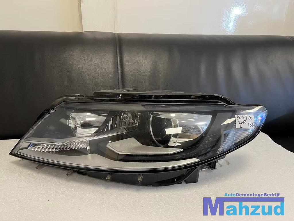 VW PASSAT CC B7 Links koplamp in onderdelen 2011-2016, Auto-onderdelen, Verlichting, Volkswagen, Gebruikt
