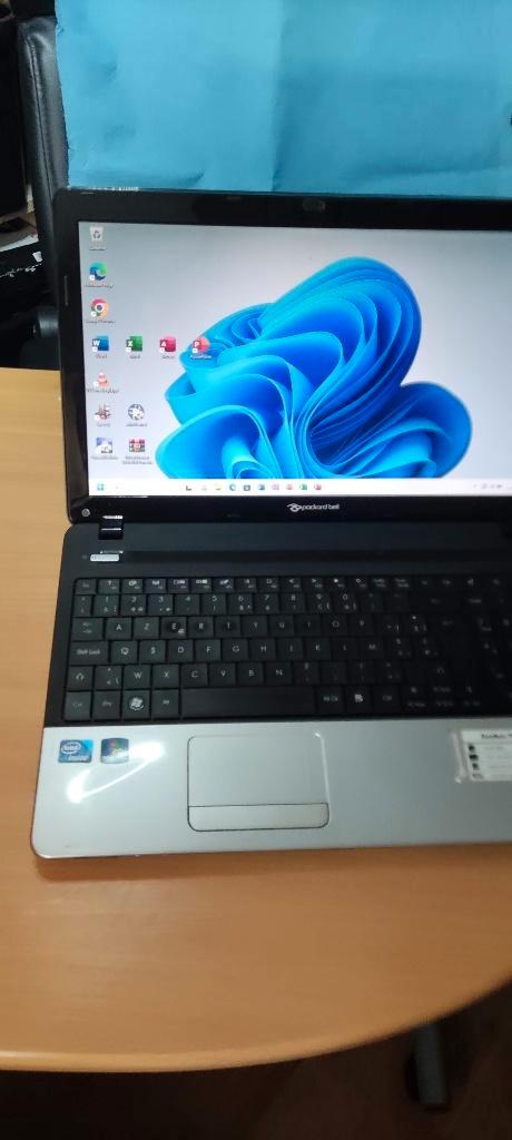 notebook PACKARD BELL, Informatique & Logiciels, Ordinateurs portables Windows, Utilisé, 15 pouces, SSD, 16 GB, Azerty, Enlèvement