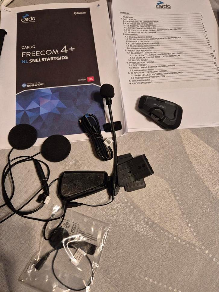 Headset Freecom 4X Single te koop, Motoren, Accessoires | Navigatiesystemen, Ophalen