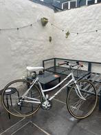 Gereviseerde retro damesfiets, Ophalen