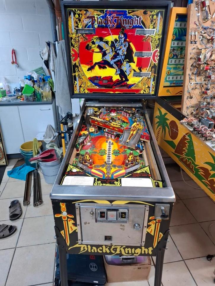 Williams Black Knight en super etat, Collections, Machines | Flipper (jeu), Williams, Enlèvement