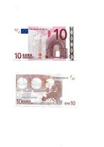 “EUROS”-bankbiljetten uit 2002, Postzegels en Munten, Bankbiljetten | Europa | Eurobiljetten, Frankrijk, Los biljet, 10 euro, Ophalen of Verzenden