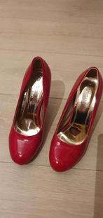 Rode laqué pumps - Nieuw - maat 38, Ophalen, Pumps, Rood, C.H. Creations