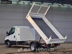 Iveco Daily 35C14 Kipper met Kist Dubbellucht 3,5t Trekhaak, Auto's, 100 kW, Stof, Gebruikt, Euro 6