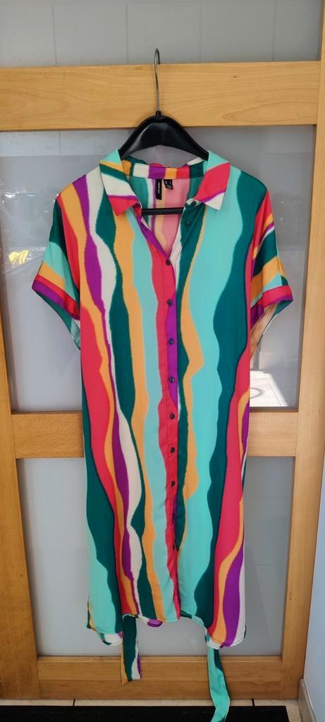 Zomerjurk Vero Moda L, Kleding | Dames, Jurken, Zo goed als nieuw, Maat 42/44 (L), Overige kleuren, Onder de knie, Ophalen of Verzenden