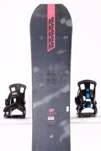 150 160 snowboard K2 EST. 87, p-tex topsheet, Black/red, Verzenden, Gebruikt, Bindingen