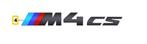 Embleem sierschrift achterklep M4 CS  BMW 4 serie F82 M4 CS, Neuf, -, -, Enlèvement ou Envoi