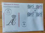Timbre du 1er jour de Monaco Mariage Princier 1er juillet 20, Avec enveloppe, Affranchi, Enlèvement ou Envoi, Maison royale