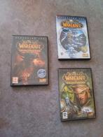 World of warcraft, 3 game's, Games en Spelcomputers, Games | Pc, Avontuur en Actie, Online, Gebruikt, 2 spelers