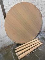 Tafel Lisabo Ikea essenfineer 105 cm, Huis en Inrichting, Ophalen, Zo goed als nieuw, Tafelblad