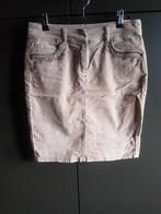 2 rokken in fijne ribvelours, Ophalen, Beige, Bel & Bo, Maat 36 (S)