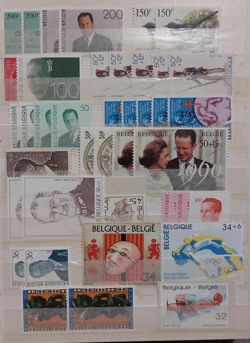 Postfris postzegels Belgie frank plakwaarde + 250 euro, Postzegels en Munten, Postzegels | Europa | België, Postfris, Postfris