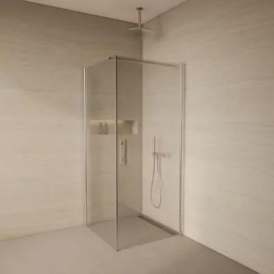 Douchedeur en 1 wand. 80x80, Huis en Inrichting, Badkamer | Complete badkamers, Nieuw, Ophalen