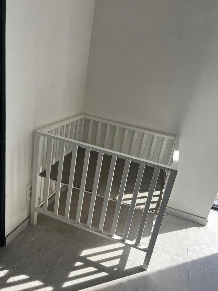 Park + Matras met matrasbeschermer, Kinderen en Baby's, Babyparken, Zo goed als nieuw, Rechthoekig, In hoogte verstelbaar, Ophalen