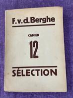 Cahier 12 Sélection Frits Van Den Berghe, Ophalen of Verzenden