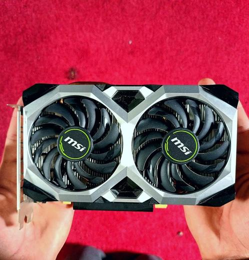 GPU MSI GEFORCE RTX 2060 VENTUS 6G OC, Computers en Software, Videokaarten, Zo goed als nieuw, Nvidia, PCI-Express 3.0, GDDR6