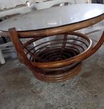 Salontafel, Huis en Inrichting, Ophalen, Gebruikt, Glas