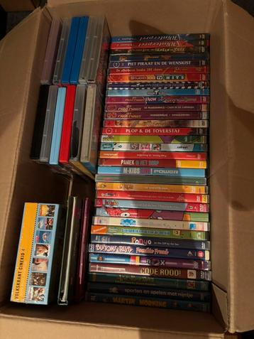 Doos kinder DVD’s beschikbaar voor biedingen