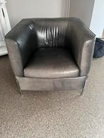 Durlet zeteltje, Huis en Inrichting, Fauteuils, Ophalen, Gebruikt, 50 tot 75 cm, Leer