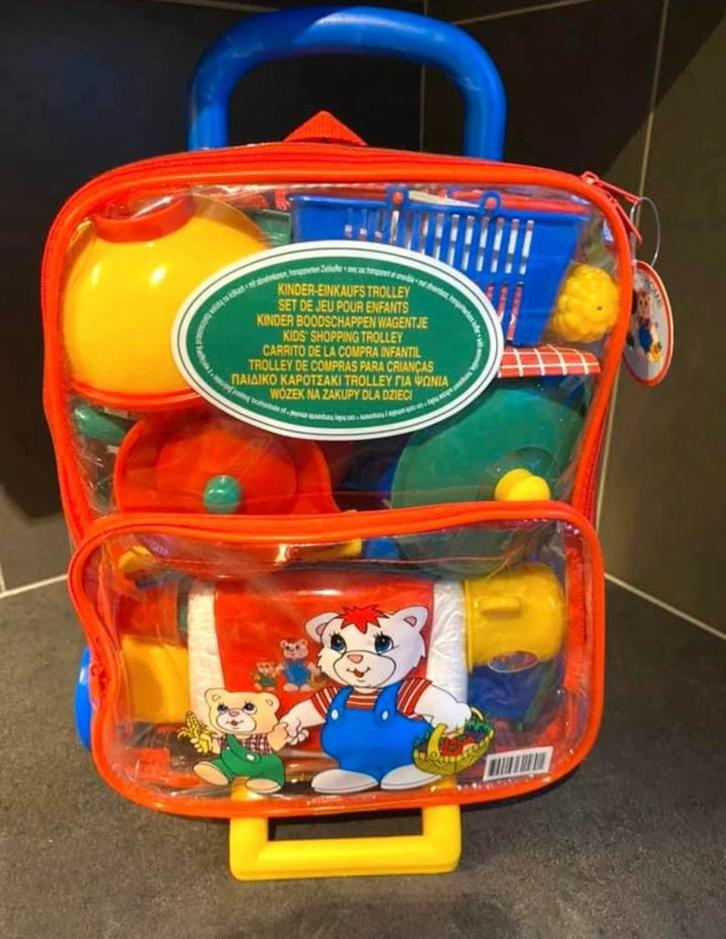 Kinder Winkel Trolley Speelset, Kinderen en Baby's, Speelgoed | Speelkeukens, Speelkeuken, Ophalen of Verzenden