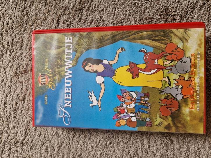 Sneeuwwitje VHS - Nederlands Gesproken, Cd's en Dvd's, VHS | Film, Zo goed als nieuw, Nederlandstalig, Alle leeftijden, Ophalen of Verzenden