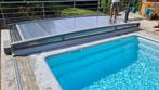 Abri piscine extra plat à vos mesures, Ophalen of Verzenden, Nieuw, Afdekzeil