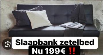 SLAAPBANK PROMO beschikbaar voor biedingen