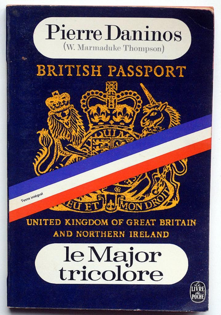 „De driekleurige majoor” Pierre Daninos (1971), Boeken, Romans, Gelezen, Europa overig, Ophalen of Verzenden