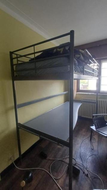 Grijze Hoogslaper van Ikea beschikbaar voor biedingen