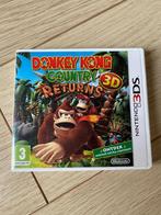 Nintendo 3DS Donkey Kong Country Returns 3D, Comme neuf, À partir de 3 ans, Aventure et Action, Enlèvement ou Envoi