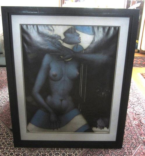 "Exorcism" - Jef Van Tuerenhout, Antiek en Kunst, Kunst | Litho's en Zeefdrukken, Ophalen