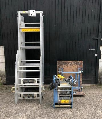 Gevraagd cherche inkoop ladderlift pannenlift lift bouwlift, Enlèvement, Utilisé
