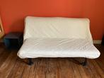 Canapé lit IKEA 140 cm. Enveloppement velours noir, Ophalen, Gebruikt, Zwart, Tweepersoons