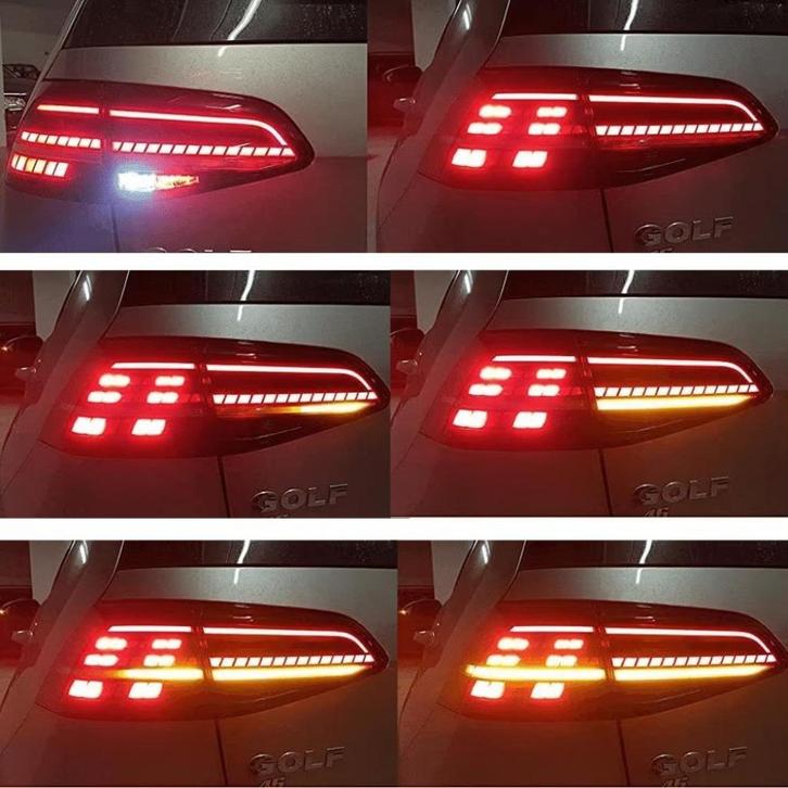 Volkswagen Golf 7 achterlichten lampen LED R GTI R20, Auto-onderdelen, Verlichting, Volkswagen, Nieuw, Ophalen of Verzenden