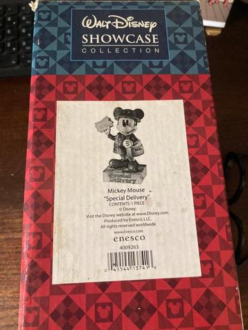 Walt Disney Showcase Mickey Mouse ‘ Special Delivery ‘, Enlèvement, Mickey Mouse, Comme neuf, Statue ou Figurine