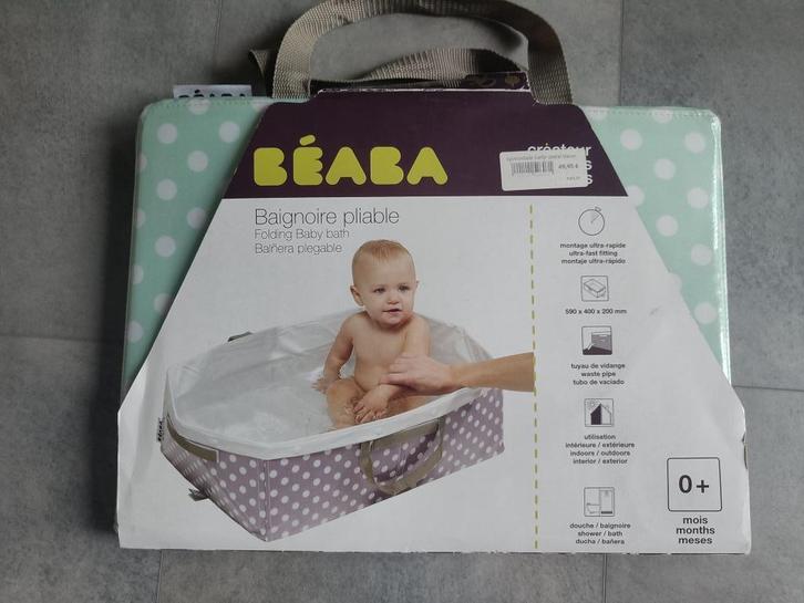 Béaba Plooibaar badje, Kinderen en Baby's, Badjes en Verzorging, Zo goed als nieuw, Badje, Overige merken, Ophalen